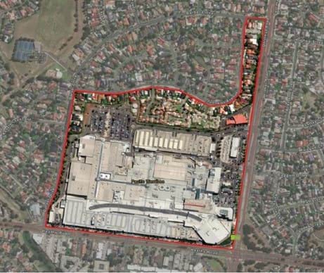 Public notice map - Pacific Werribee Shopping Centre 1 March to 30 June 2026
